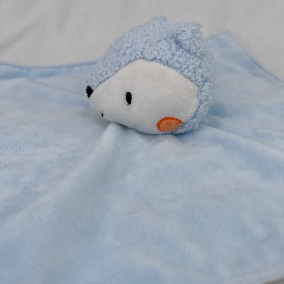 Boppy Plush Lovey Security Blanket Blue Fox Finger Puppet Baby Stuffed Blankie - Picture 5 of 10